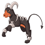 Houndoom coloring pages