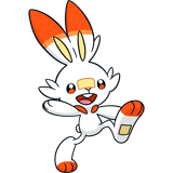 Scorbunny coloring pages