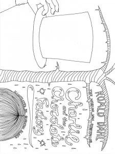 Charlie and the Chocolate Factory coloring page 1 - Free printable