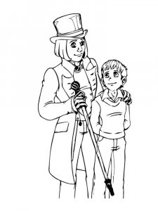Charlie and the Chocolate Factory coloring page 7 - Free printable