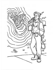 Ghostbusters coloring page 19 - Free printable