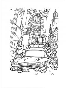 Ghostbusters coloring page 20 - Free printable