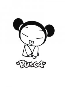 Pucca coloring page 13 - Free printable