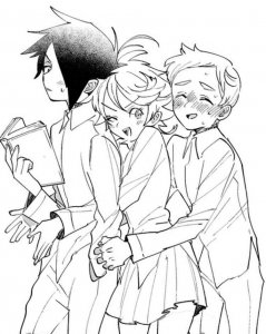 The Promised Neverland coloring page 5 - Free printable