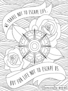 Travel coloring page 4 - Free printable