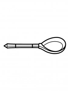 Spoon coloring page 14 - Free printable