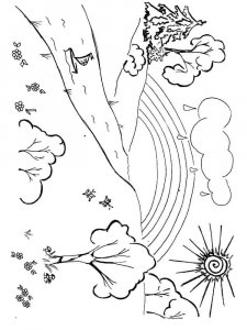 River coloring page 22 - Free printable