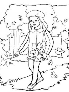 Autumn coloring page 11 - Free printable