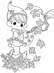 Autumn coloring page 12 - Free printable