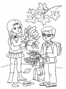 Autumn coloring page 15 - Free printable