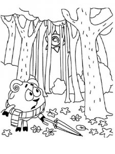 Autumn coloring page 7 - Free printable