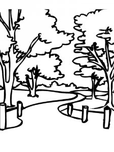 Park coloring page 11 - Free printable