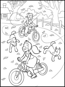 Park coloring page 2 - Free printable