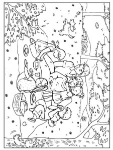 Park coloring page 3 - Free printable