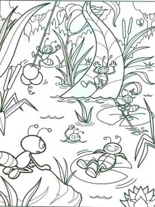 Summer coloring page 15 - Free printable