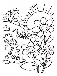 Summer coloring page 19 - Free printable