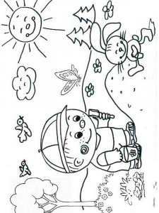 Summer coloring page 23 - Free printable