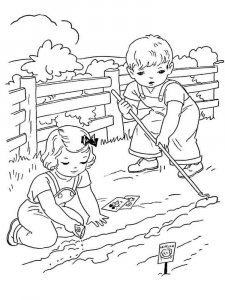 Summer coloring page 9 - Free printable