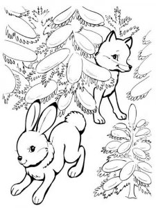 Winter coloring page 22 - Free printable