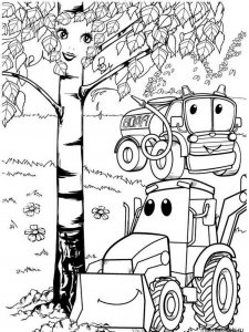 Birch coloring page 10 - Free printable