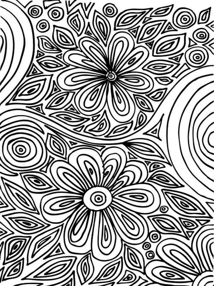 Art Therapy coloring pages for adults. Free Printable Art Therapy coloring pages.