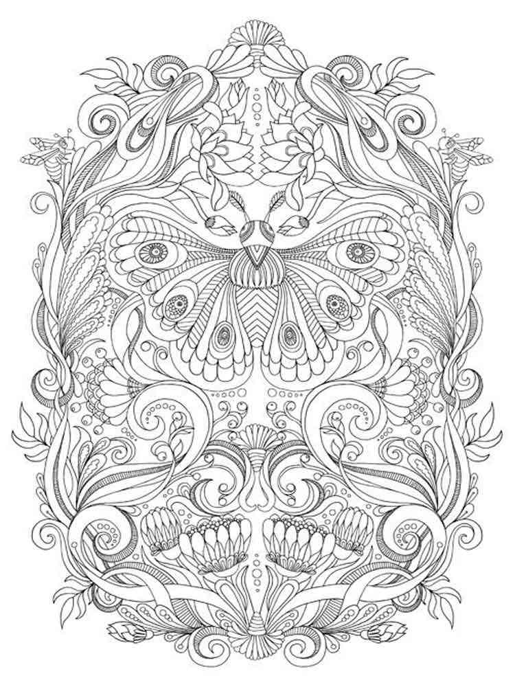 Download Art Therapy coloring pages for adults. Free Printable Art ...