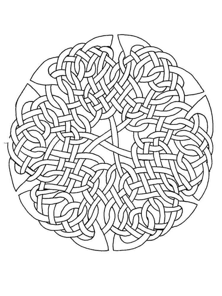 Celtic Knot Coloring Pages For Adults Free Printable Celtic Knot Coloring Pages - celtic knot crown roblox