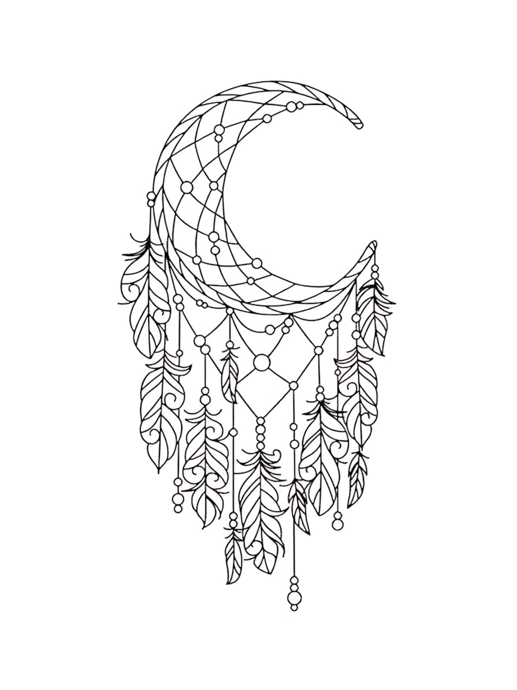 43 Dream Catcher Coloring Pages Just Kids
