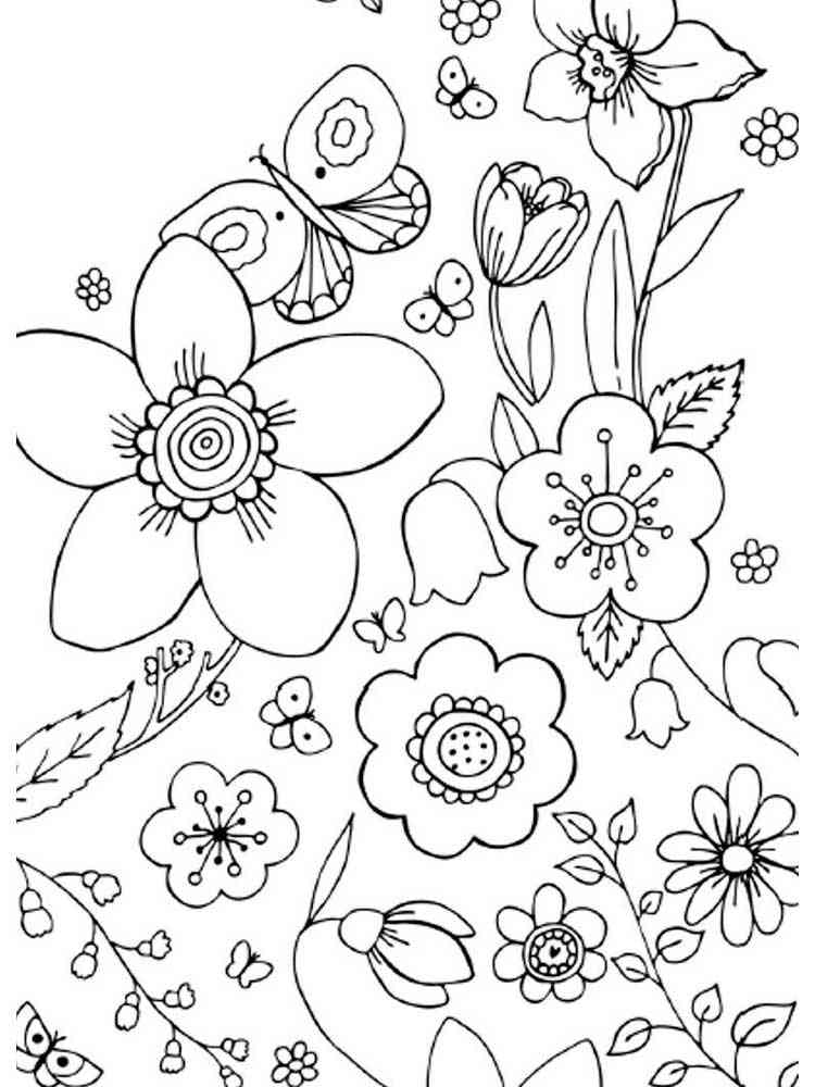 free easy coloring pages for adults printable to download easy coloring pages