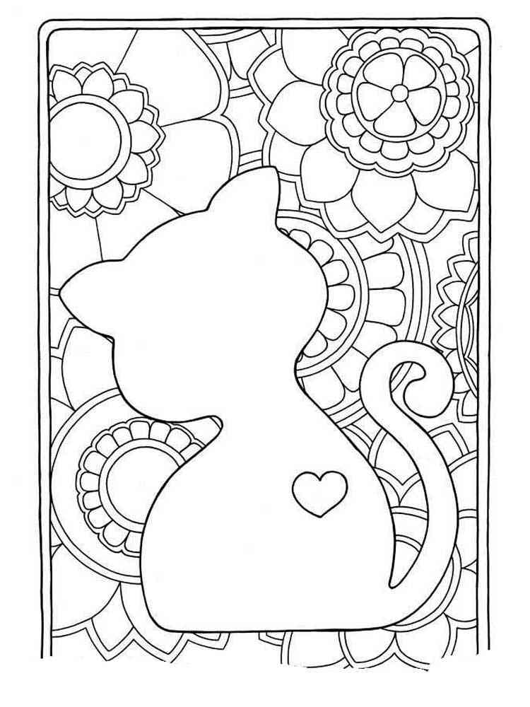 Download Free Easy coloring pages for Adults. Printable to Download ...