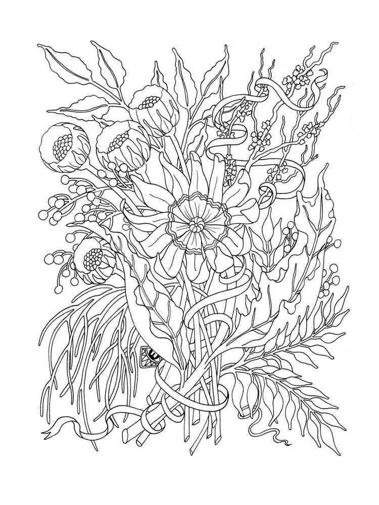 Featured image of post Floral Coloring Pages For Adults