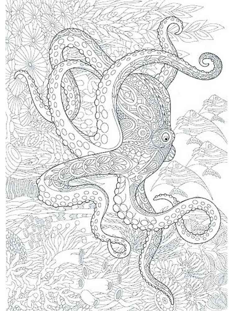 Printable Hard Coloring Pages For Adults