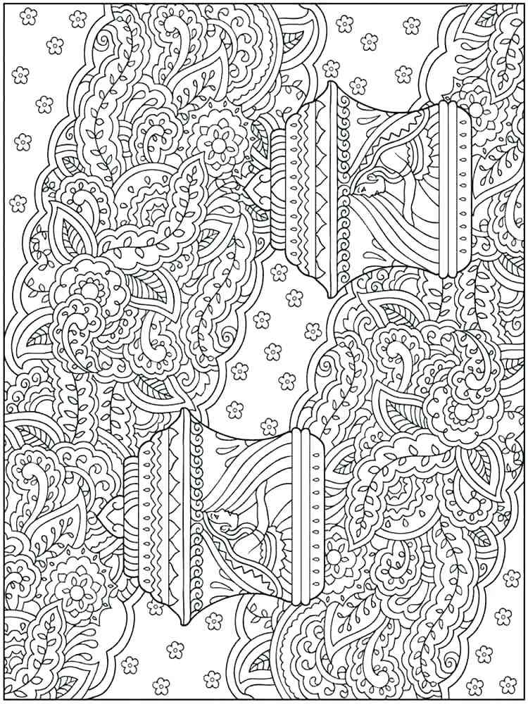 Free Hard coloring pages for Adults. Printable to Download Hard