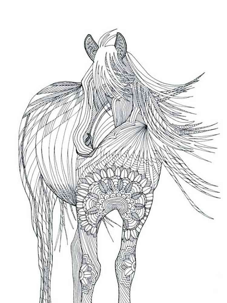 How To Buy A Coloring Pages Of Horses For Adults On A Shoestring Budget