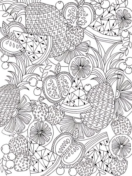 Mindfulness coloring pages for Adults