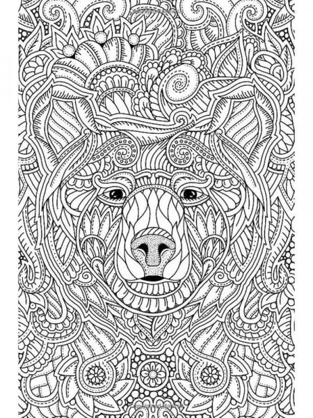 Mindfulness coloring pages for Adults