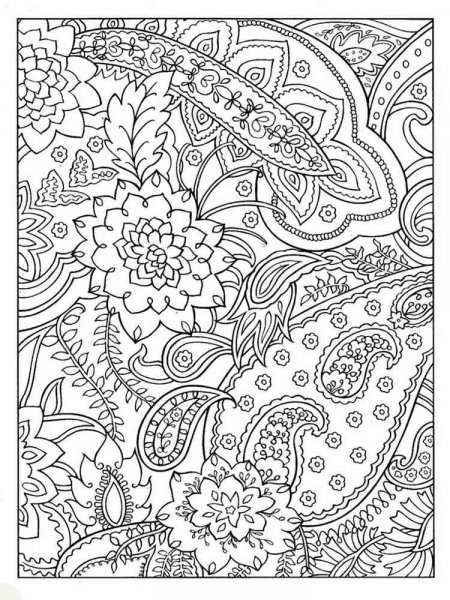 Pattern coloring pages for Adults