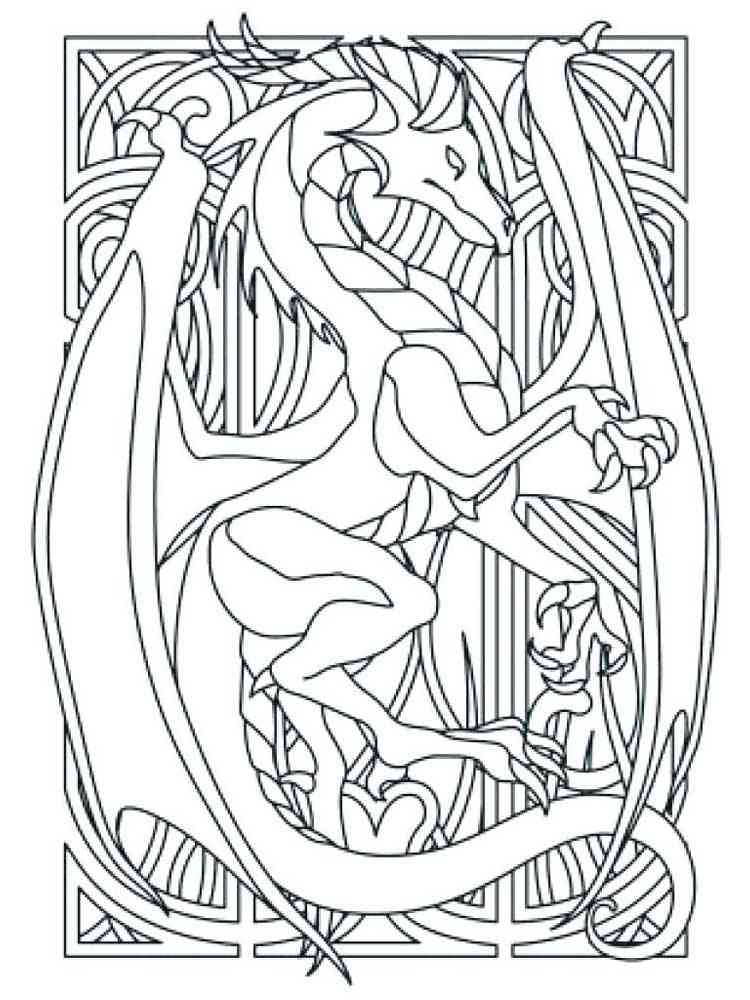 free stained glass coloring pages for adults printable to