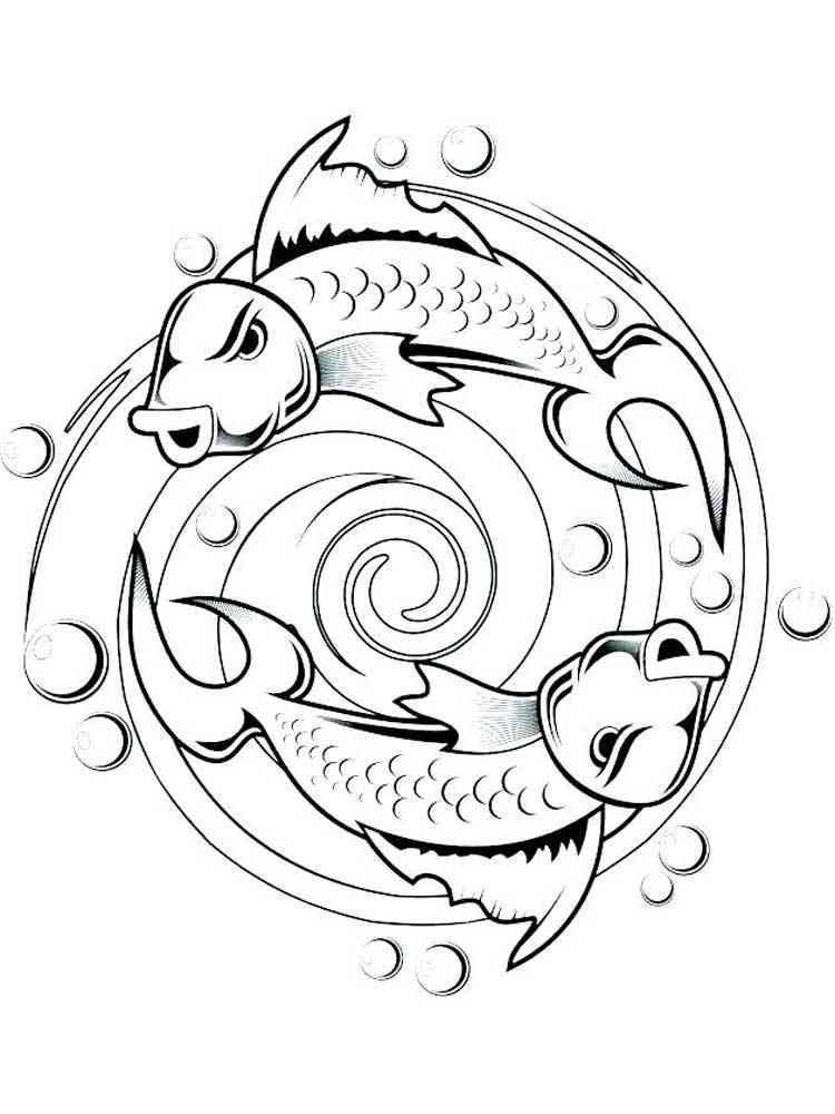 Free Tattoo coloring pages for Adults. Printable to Download Tattoo