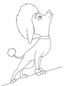 100% Wolf coloring page 3 - Free printable