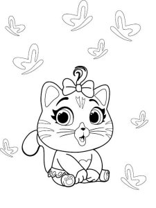 44 Cats coloring page 27 - Free printable