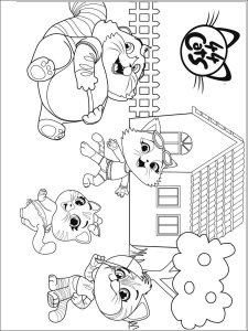 44 Cats coloring page 5 - Free printable