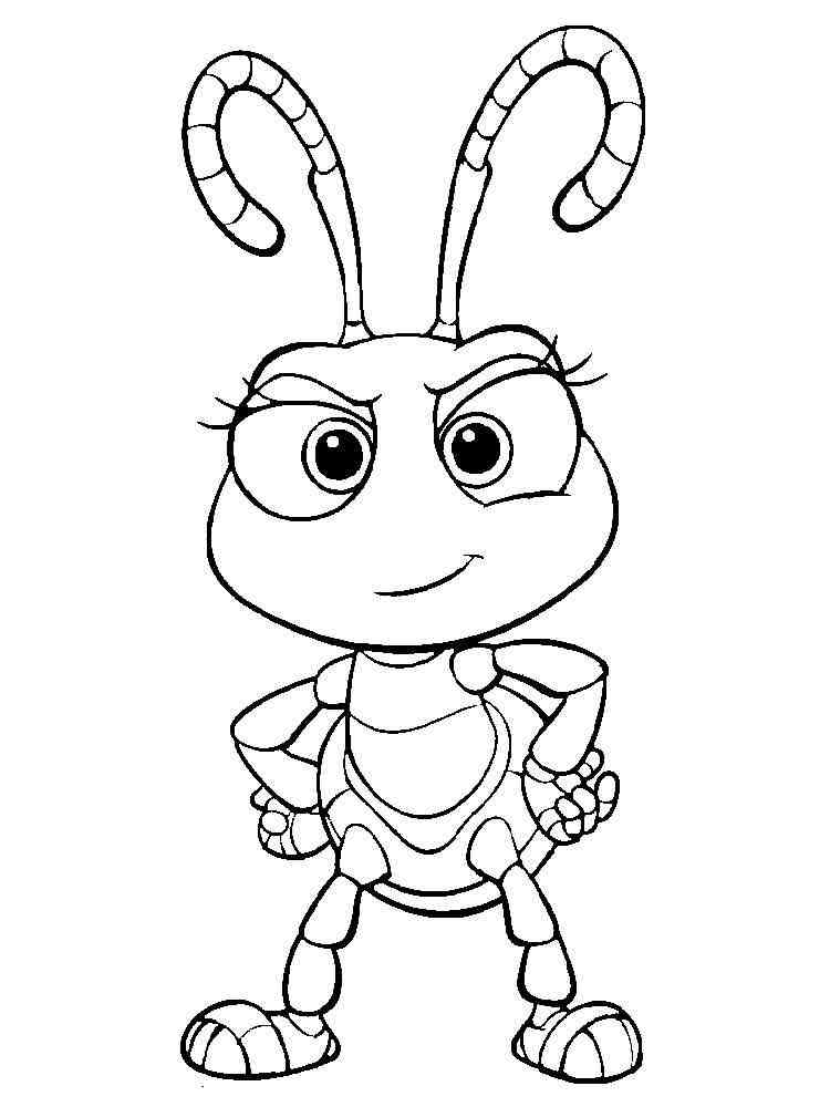  A Bugs Life Coloring Pages 7