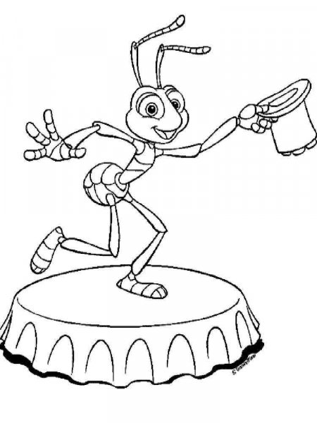 A Bug's life coloring pages