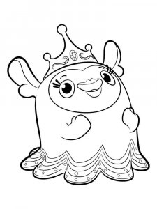 Abby Hatcher coloring page 10 - Free printable