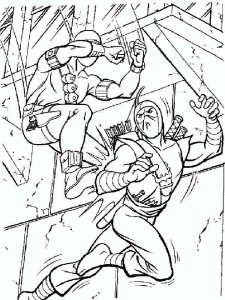 Action Man coloring page 10 - Free printable