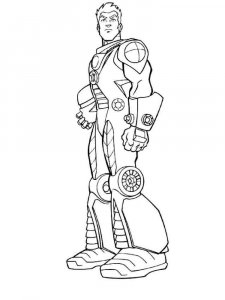 Action Man coloring page 14 - Free printable
