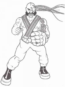 Action Man coloring page 5 - Free printable