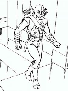 Action Man coloring page 7 - Free printable