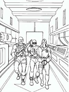 Action Man coloring page 9 - Free printable